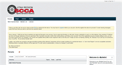 Desktop Screenshot of forums.utahscca.com